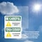 Signmission Safety Culture Sign, 7 in Width, Vinyl Decal, Rectangle, Bilingual OS-2PACK-BC-D-710-L-10035 - alternate 3